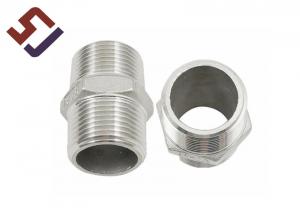 China Stainless Steel Hex Nipple Plumbing Pipe Fitting Hardware Parts on sale
