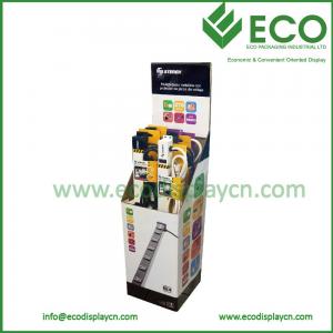 China Four Color Printing Corrugated Cardboard Dump Bin Display Stands on sale