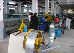 China Gear Driving Rolling Shutter Strip Forming Machine 6~8m/min Galvanized Steel on sale