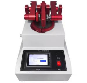 Best 70rpm Rotation Leather Rubber Testing Taber Abrasion Tester With Touch Screen Controller wholesale