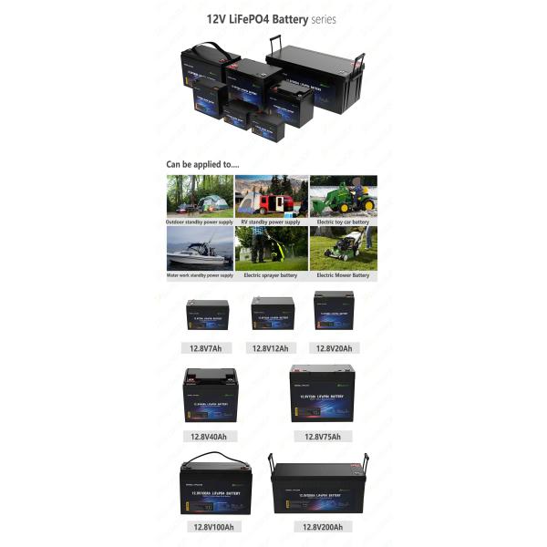 Lead Acid Replacement 12V 100Ah Lifepo4 Lithium battery