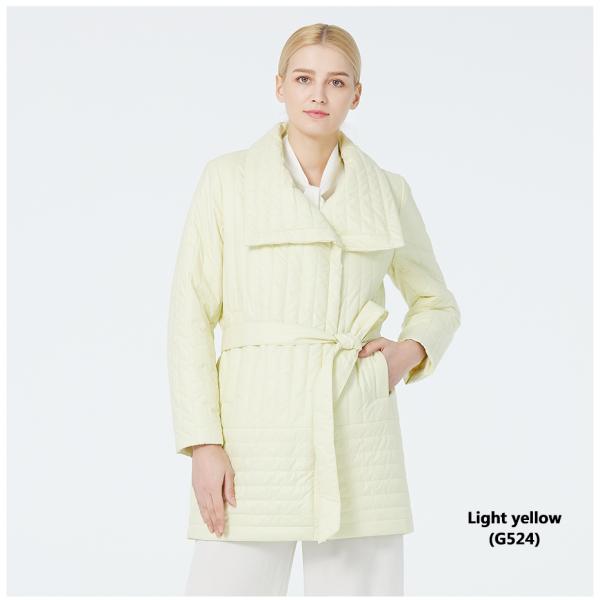 Loose Design Woman Demiseason Coat Large Lapels Womens Casual Winter Coats For Comfort