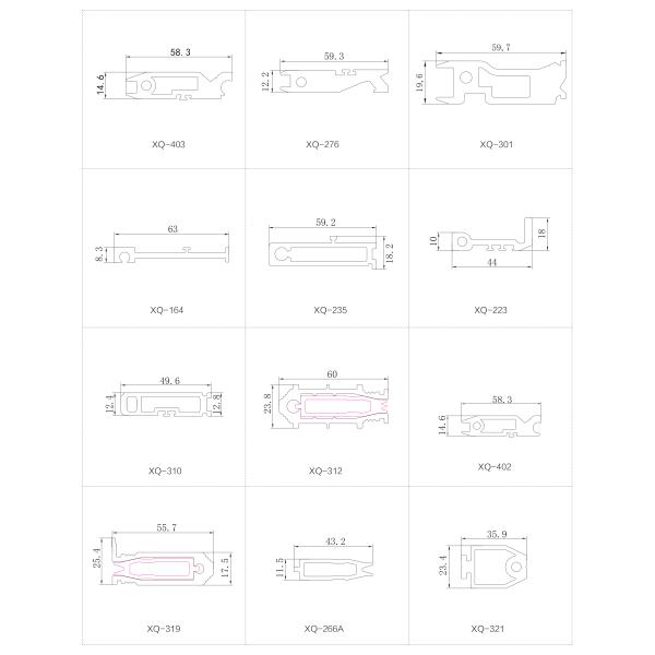 Modern Design 6063-T5 Primary Aluminum Corner Joint for Durable and Solid Window Connections