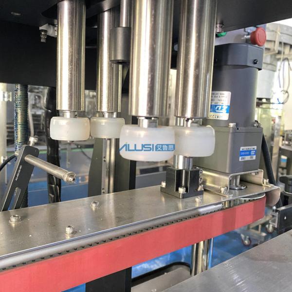 Hand Sanitizer soap Bottle Capping Machine automatic 1.2KW PLC control system