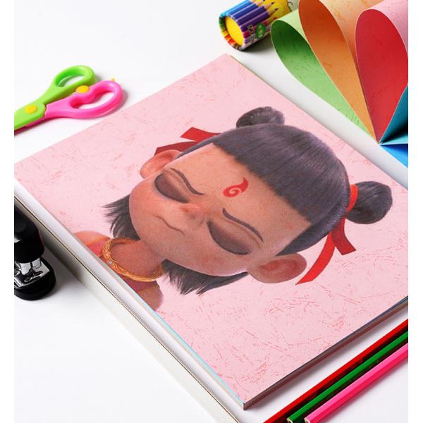 Flat Texture Leather Grain Stationary A4 Binding Paper