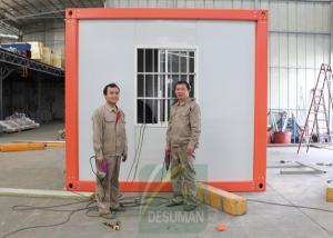 China Customized Small Detachable Mini Prefab Container Office on sale