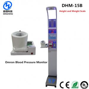 Best Height Weight BMI Blood Pressure Machine , High Precision Weight And Height Scale wholesale