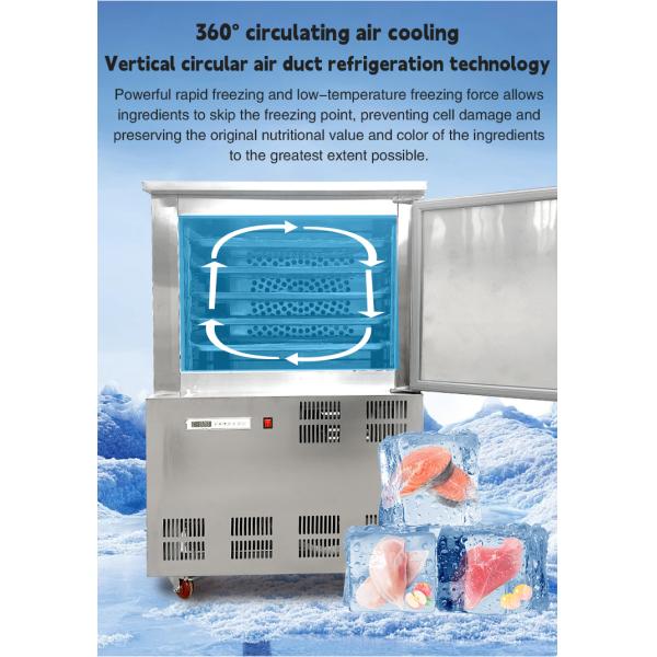 -45℃ High Quality Commercial Fast Freezer Industrial Blast Freezer Quick Freezing Machine