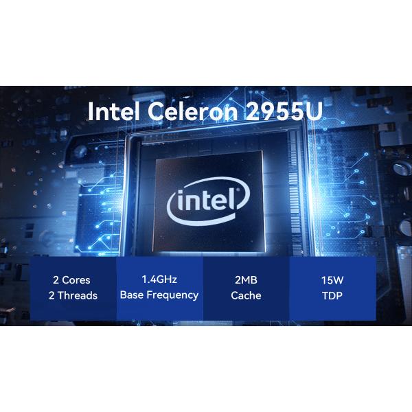 Intel Celeron Industrial Fanless PC With Dual LAN Dual COM DDR3 8GB Memory