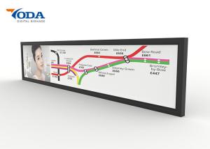 Best Multi Language 21Inch Stretched Bar LCD Display With Humanized Inner Structure wholesale