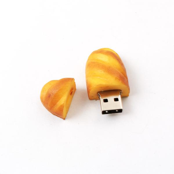 Cheap 32GB Personalized Bread USB Flash Drives With High-Speed USB 3.0 Interface for sale