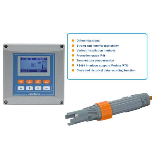 Online PH ORP Analyzer Ground Electrode For Chemical Processing Water Treatment