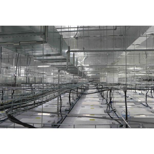 2x4 HEPA Laminar Flow FFU Fan Filter Unit Aluminum SUS304 Smart Group System Control