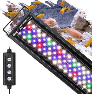 China Adjustable Timer 14W Aquarium LED Light Sunrise Daylight Moonlight Mode on sale