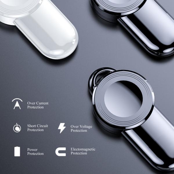 Fast Magnetic Charging 2W Wireless Smart Watch Charger Keychain For Apple Iwtach