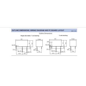 Subminiature HF46F Intermediate Relay 4000VAC Electromechanical Relay