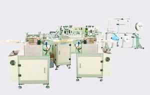 3 Ply Face Mask Maker Machine With Computer PLC Programming Control
