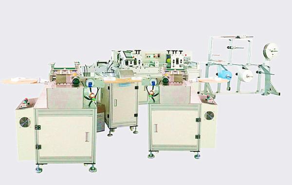 Cheap 3 Ply Face Mask Maker Machine With Computer PLC Programming Control for sale