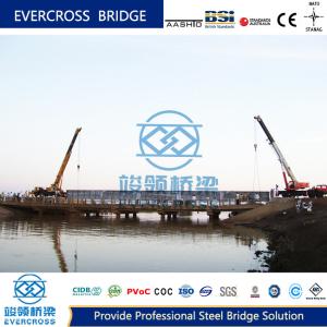 Best Prefabricated Steel Girder Type Bridge Heavy Capacity With Composite Deck wholesale