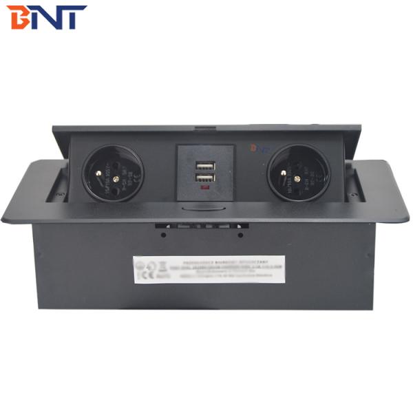 push pop up type hidden desktop interconnect box
