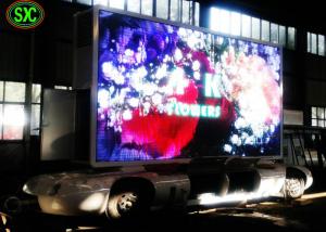Best Video Outdoor Mobile Truck Led Display , Trailer / Vehicle Mobile truck mounted led screen wholesale