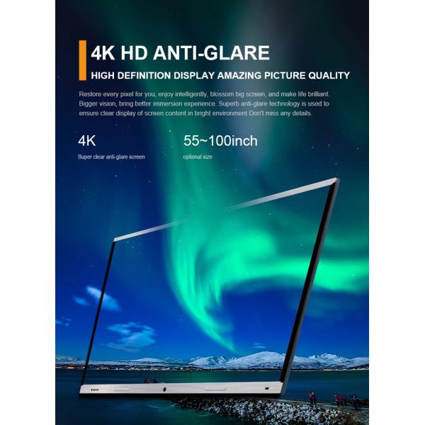 Multimedia Smart Android 65'' Touch Screen Interactive Whiteboard