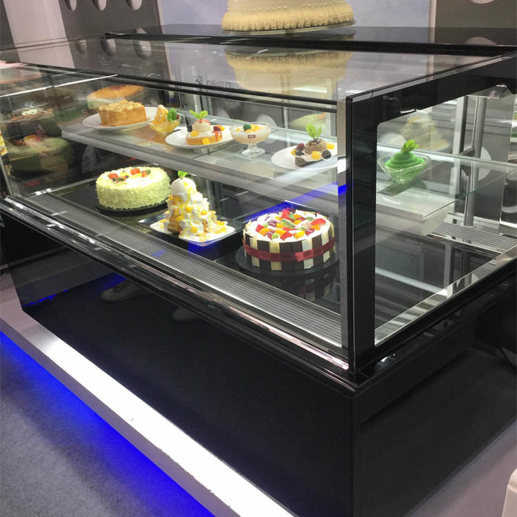 1800*730*1100mm Commercial Bakery Equipments 6ft Display Fridge R134A