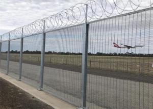 China 2.4m Airport Prison Anti Climb 358 Welded Mesh Security Fencing on sale
