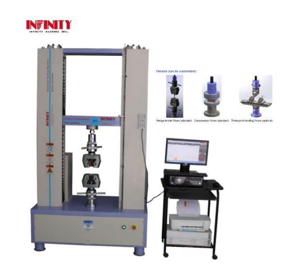 Cheap Computer Control Multifunction Universal Tensile Testing Machine For Metal Rod 100KN UTM UTS for sale