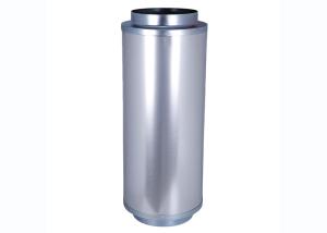 Best Grow Fan Filter Air Duct Noise Silencer Combo Indoor Hydroponics Silver wholesale