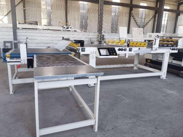 Cheap Right-angle Conveyor Stacker, Sheet Collecting and Delivery Machine, single or double layer, side output for sale