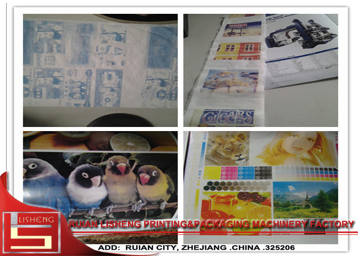 Energy saving 6 color Wide Web Printing Machine for polygraph , 90m/min