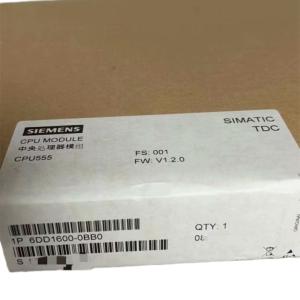 SIEMENS 6DD1600-0BA0 SIMATIC TDC CPU555 64-bit processor module with PROFINET IRT