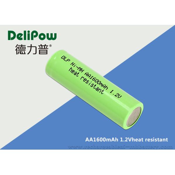 +50 Degree High Temperature Rechargeable Battery AA 1600mAh
