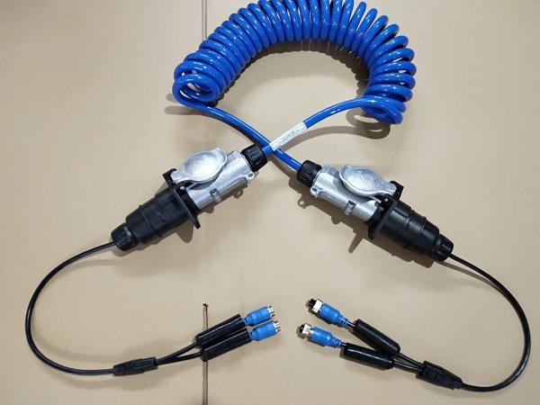 Cheap Heavy Duty Weather Resistant  50CM Rear View Camera Trailer Cable for sale