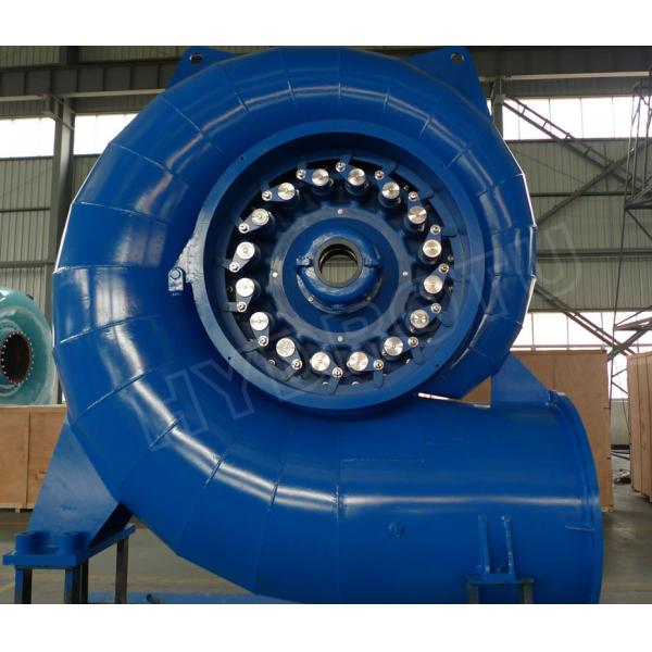 Horizontal / Vertical Francis Turbine Runner for Capacity 100KW - 20MW Hydropower Station