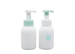 Best HDPE 300ml Foamer Pump Bottles LDPE Double Layer Soft Touch wholesale