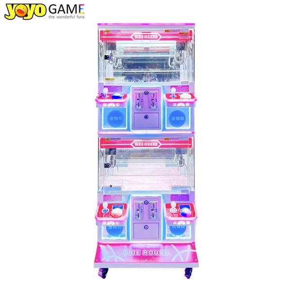 Cheap Claw machine Coin Operated plush Owl Claw machine Candy banknotes and coins operated 4 claw machine for sale