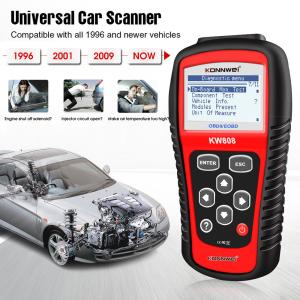 China Portable Automotive Code Readers Scan Tools  Displays Live O2 Sensor Test Data on sale