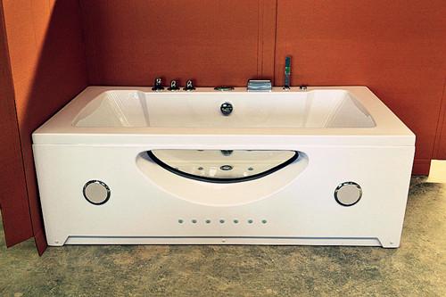 Cheap Double Jacuzzi Whirlpool Bath Tub Small Deep Soaking Tub Computer Control Ss Support for sale