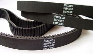Best Heat / Oil Resistant Industrial Timing Belts Rubber Material Black Color wholesale