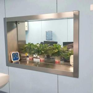 Rectangle X Ray Protection Radiation Proof Glass Light Transmittance ≥90%