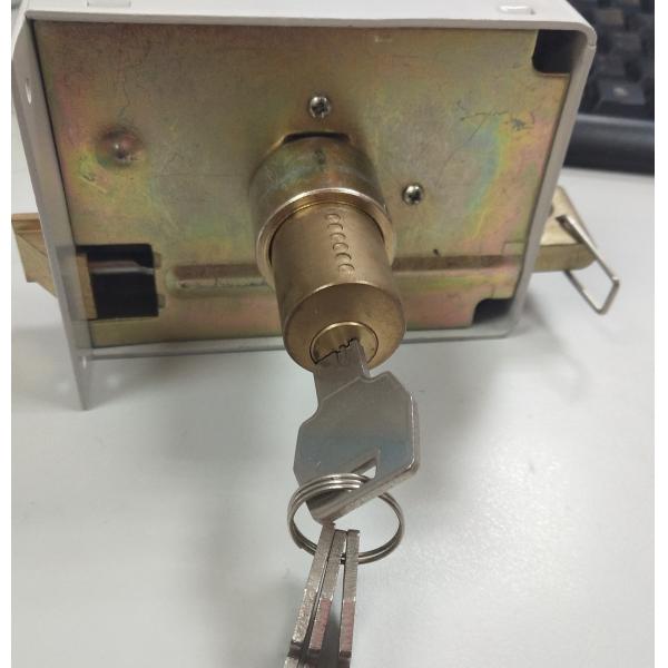 Round Surface Mounted Rim Lock Eye - Catching Design Polished Brass
