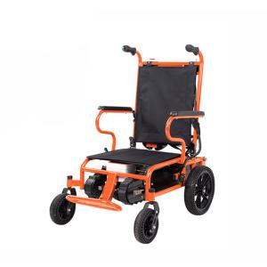 China Portable Medical Transport Wheelchair Lightweight Disabled Electric Stair Clibing Wheelchair on sale