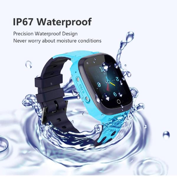 IP67 Waterproof Gps Tracker Watch Alarm Clock LT25 For Kids 240x240