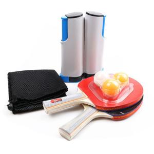 Best Customization Retractable Tennis Net Ping Pong Paddle Racket Suit Set​ Retractable Table Tennis Net wholesale