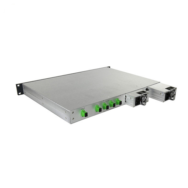 High Power EDFA Optical Amplifier CATV 1550nm Wdm Multi Ports With Dual Power Supply