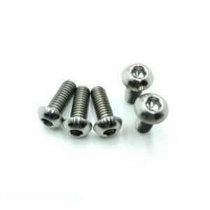Best ISO7380 M3x6 Round Head Titanium Bolt / Screw For Bicycle wholesale