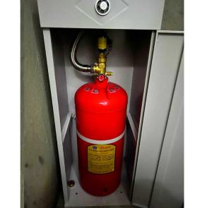 40L 33kg FM200 Gas Fire Extinguishing System With Multi Zone Protection