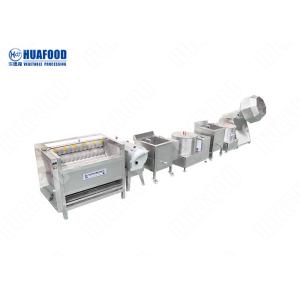 Semi Automatic Potato Chips Making Machine / Fresh Potato Chips Machine